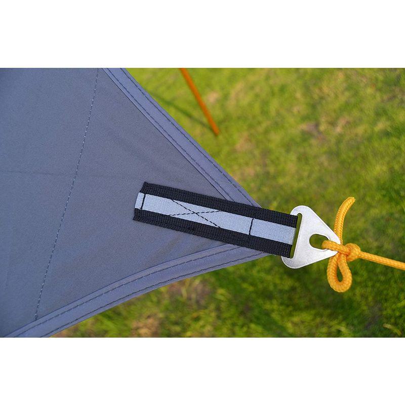 タープ TC TARP (3.2M*2.95M) 防水タープ ヘキサタープ サンシェード キャンプギア アウトドア用 日除け ポリコットン TC TARP 2M*2 95M 防水タープ ヘキサタープ サンシェード キャンプギア アウトドア用 日除け ポリコットン サイズ 約