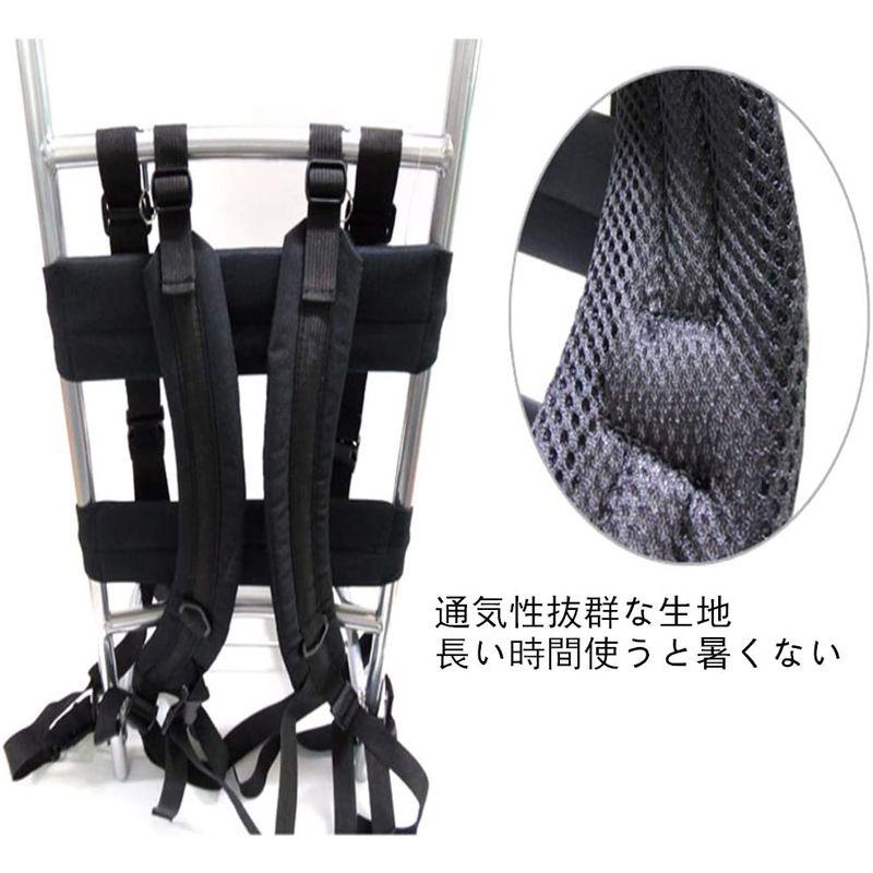 ウルトラ！ 背負子 折りたたみ背負子 収納可能 アルミキャリーパック 背負子 釣り アウトドア 便利 折りたたみ式 多空間対応 【D1955577623】(11764円)