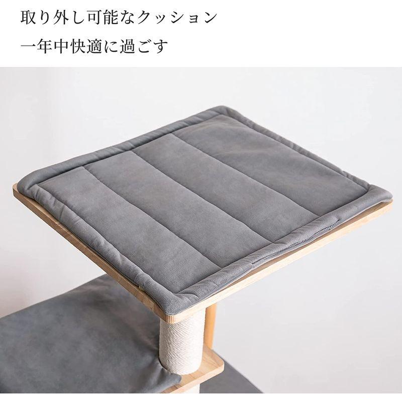 Mwpo キャットタワー 木製 木目調キャットタワー 新素材 毛抜け無し 組立簡単 大型猫 多頭飼い シンプル おしゃれ 耐久性が強い イン キャットタワー 木製 木目調キャットタワー 新素材 毛抜け無し 組立簡単 大型猫 多頭飼い シンプル おしゃれ 耐久性が強い イン MWPOの最新版フラッグシップモデル［WS7000A