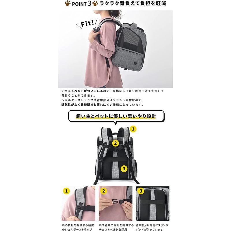 Animaryペットキャリー 折りたたみ ペットキャリーバッグ リュック 猫 犬 拡張型 ブルー 折りたたみ ペットキャリーバッグ リュック 猫 犬 拡張型 ブルー 　 幅 × 奥行き