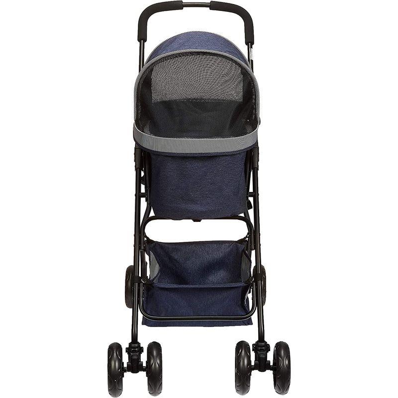 ★レア物 新品未開封 ジェックス わんわんカート スーパーライト 軽量3.6kg 自立式 ペット用カート デニム 犬用 【2082002156】(12525円)