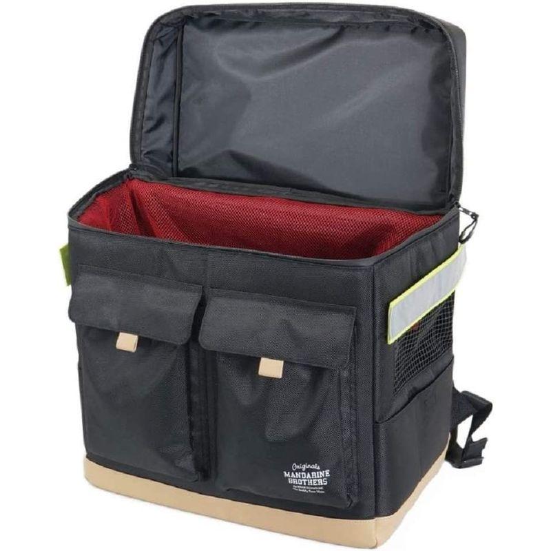 MANDARINE BROTHERS マンダリンブラザーズ ROOT CARRY BACKPACK ルートキャリーバッグ ブラック ブラック BROTHERS マンダリンブラザーズ ROOT CARRY BACKPACK ルートキャリーバッグ