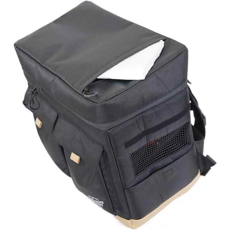 MANDARINE BROTHERS マンダリンブラザーズ ROOT CARRY BACKPACK ルートキャリーバッグ ブラック ブラック BROTHERS マンダリンブラザーズ ROOT CARRY BACKPACK ルートキャリーバッグ