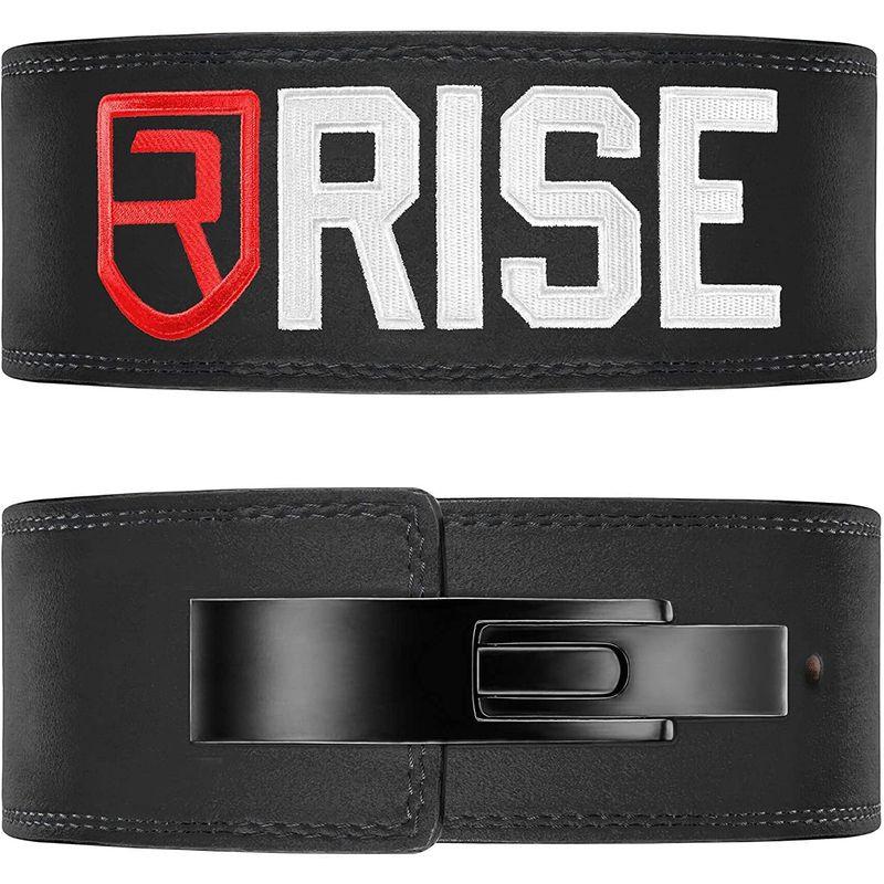 RISE(ライズ)トレーニングベルト 筋トレ パワー リフティング ベルト レバーアクションベルト (black10mm， S) ライズ トレーニングベルト 筋トレ パワー リフティング ベルト レバーアクションベルト black10mm，