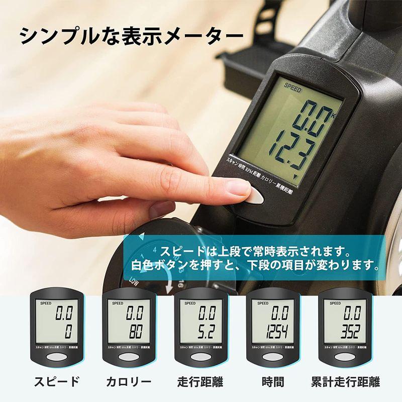 【まとめ売り】 エアロバイク ミニ MERACH(メリック)ミニフィットネスバイク 小型 スピンバイク 静音 アプリと連動可能 高齢者 運動不足解消 組立簡 【R2078879909】(12507円)