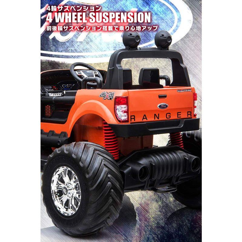 【値下げ・名盤】 電動乗用カー 乗用ラジコン 大型 フォード モンスタートラック 4WD 電動乗用ラジコンカー 乗用玩具 電動カー 車のおもちゃ 乗物玩具 ( 【D1388161035】(50200円)