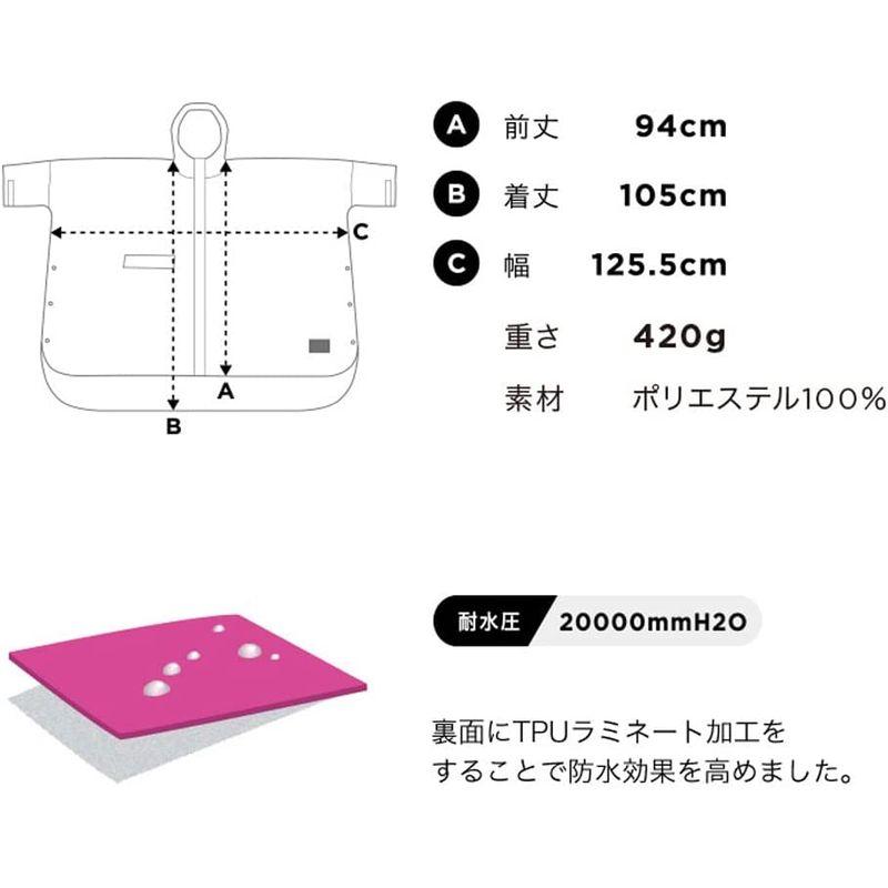2022KiU 豪雨対応 自転車 台風 袖付き ポンチョ はっ水 防水 ユニセックス メンズ レディース ニュースタンダードレインポンチョ 豪雨対応 自転車 台風 袖付き ポンチョ はっ水 防水 ユニセックス メンズ レディース ニュースタンダードレインポンチョ