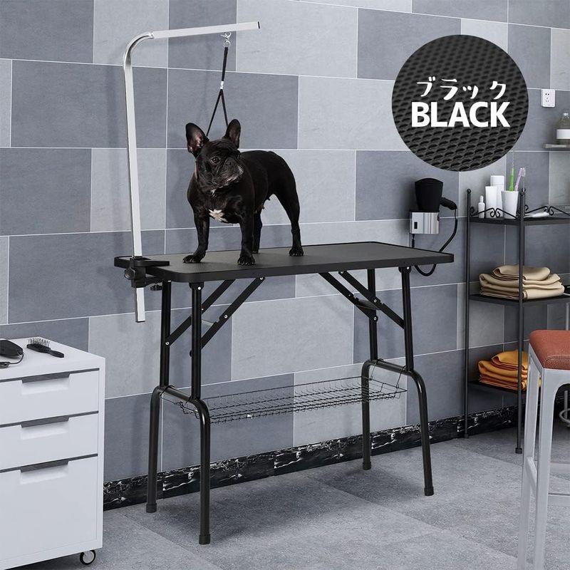 BTM トリミングテーブル 折りたたみ トリミング台 トリミング 折り畳み ペット用 シャンプーカット ブロー ブラッシング 爪切り バリカ トリミングテーブル 折りたたみ トリミング台 トリミング 折り畳み ペット用 シャンプーカット ブロー ブラッシング 爪切り バリカ