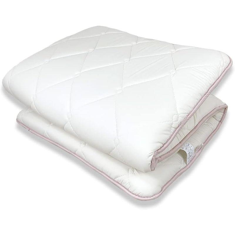 小さめ 敷布団 プチ セミシングル 3層構造 ジュニアサイズ 敷き布団 帝人 マイティトップ 防ダニ 抗菌 防臭 布団 (ピンク) プチ 防ダニ 抗菌 敷布団 セミシングル 3層構造 ジュニアサイズ 敷き布団 帝人 マイティトップ 防臭 布団 ピンク 　