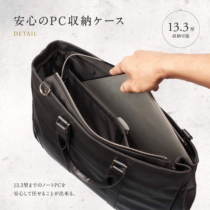 GLEVIO(グレヴィオ) ビジネスバッグ メンズ 一流の鞄職人が作る ビジネストートバッグ B4 ブラック グレヴィオ ビジネスバッグ メンズ 一流の鞄職人が作る ビジネストートバッグ B4 ブラック