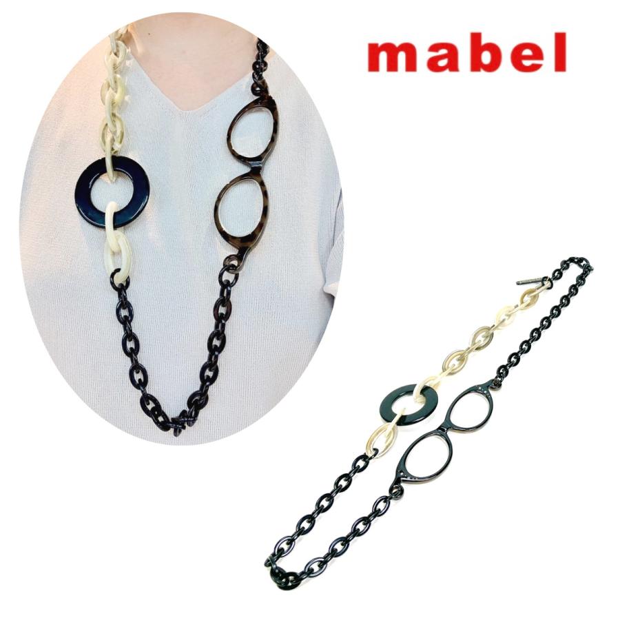 ルーペネックレス mabel マベル イタリア製 ルーペ付きネックレス