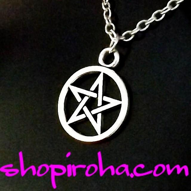 Alex streeter 五芒星ネックレス 五芒星ネックレス 魔除 スーパーナチュラル アクセサリー ペンタグラム