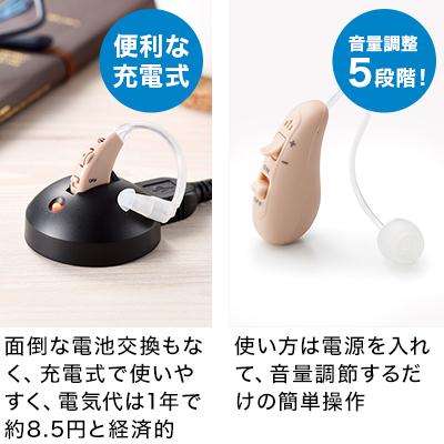 ショップジャパン 楽ちんヒアリング HK-01 耳かけ型補聴器 送料 ショップジャパン 楽ちんヒアリング HK-01 耳かけ型補聴器 送料