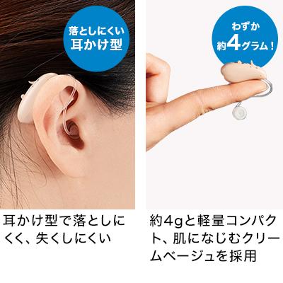 ショップジャパン 楽ちんヒアリング HK-01 耳かけ型補聴器 送料 ショップジャパン 楽ちんヒアリング HK-01 耳かけ型補聴器 送料