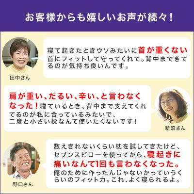 トゥルースリーパー セブンスピロー ウルトラフィット 1個セット シングル 送料無料 枕 まくら 低反発枕 安眠 横向き枕 低い枕 横寝枕 低め | トゥルースリーパー | 13