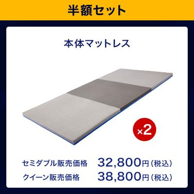 トゥルースリーパー エアフリー マットレス セミダブル×クイーン 半額