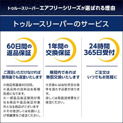 トゥルースリーパー（True Sleeper） エアフリー 三つ折りタイプ 半額