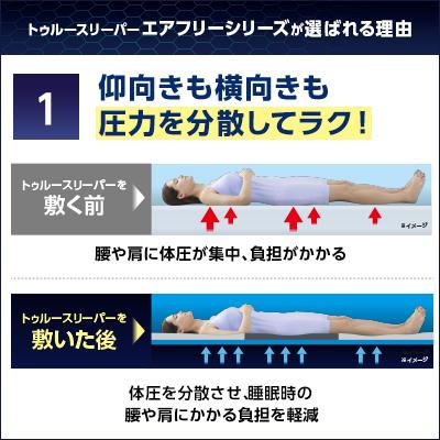 トゥルースリーパー エアフリー 三つ折りタイプ 半額セット トゥルースリーパー エアフリー 三つ折りタイプ 半額セット