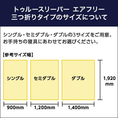 トゥルースリーパー エアフリー 三つ折りタイプ 半額セット トゥルースリーパー エアフリー 三つ折りタイプ 半額セット