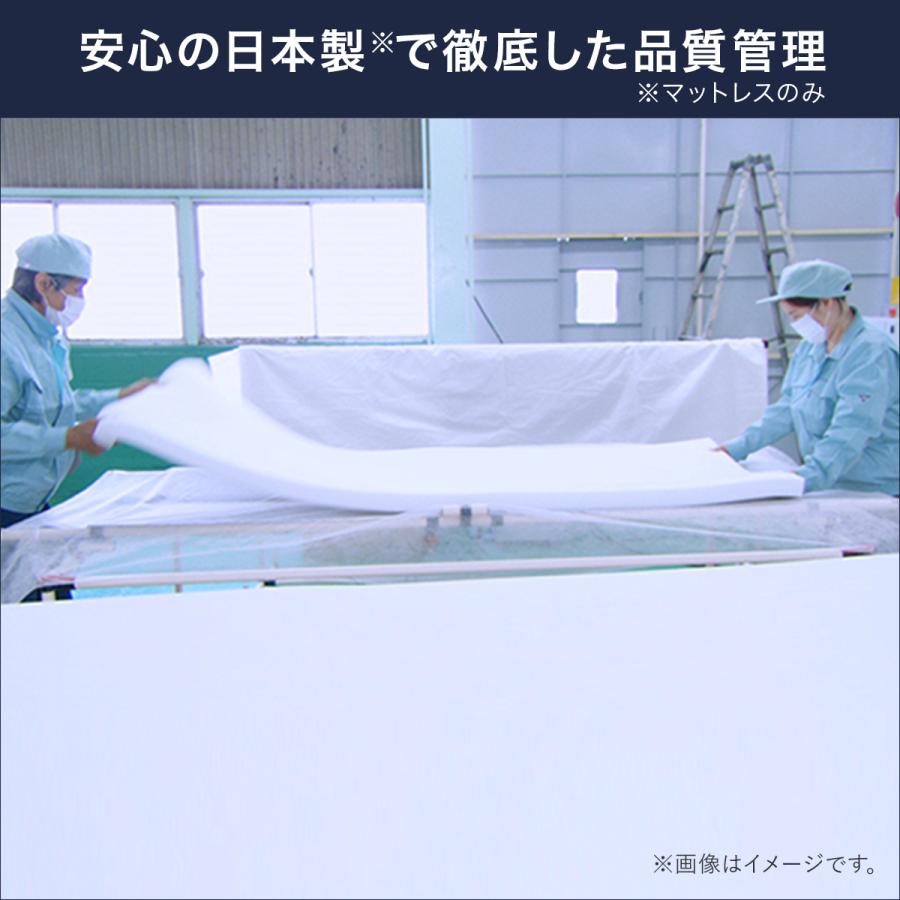 トゥルースリーパー プレミアメルティスト 2枚セット セミダブルxダブル 送料無料 ショップジャパン公式 正規品 マットレス 低反発 波型 3層_10