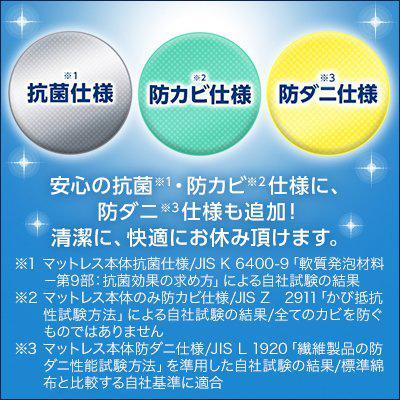 5/8 17:00まで ショップジャパンWOWセール トゥルースリーパー プレミアケア 特別2枚セット シングル+ダブル ショップジャパン マットレス 正規品