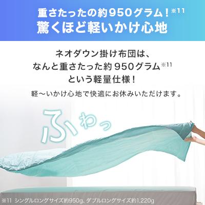 トゥルースリーパー 肌掛け布団 ネオダウン掛け布団 2枚セット トゥルースリーパー 肌掛け布団 ネオダウン掛け布団 2枚セット