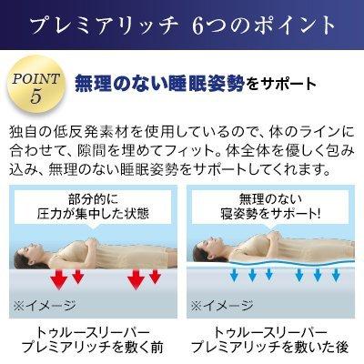 マットレス 低反発 トゥルースリーパー 低反発マットレス プレミアリッチ 半額以下セット セミダブルxセミダブル WEB限定 送料無料 ショップジャパン公式|ショップジャパン PayPayモール店|11