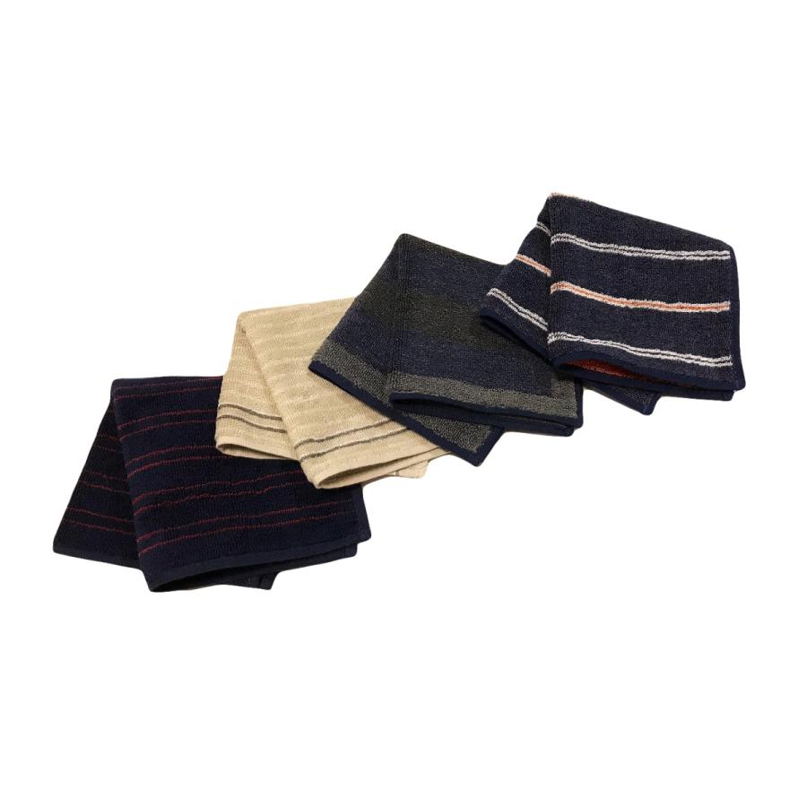 メンズタオルハンカチセット 吸水速乾 紳士大人上品柄 ビジネスマン