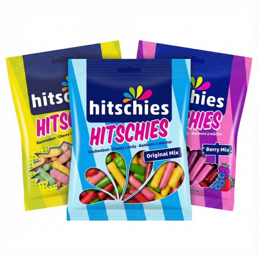ぐっちー様 リピ割-100★複数割-400★C65×3点 まとめ商品 食感が楽しい輸入グミ】2種類から選べる Hitschies ヒッチーズ
