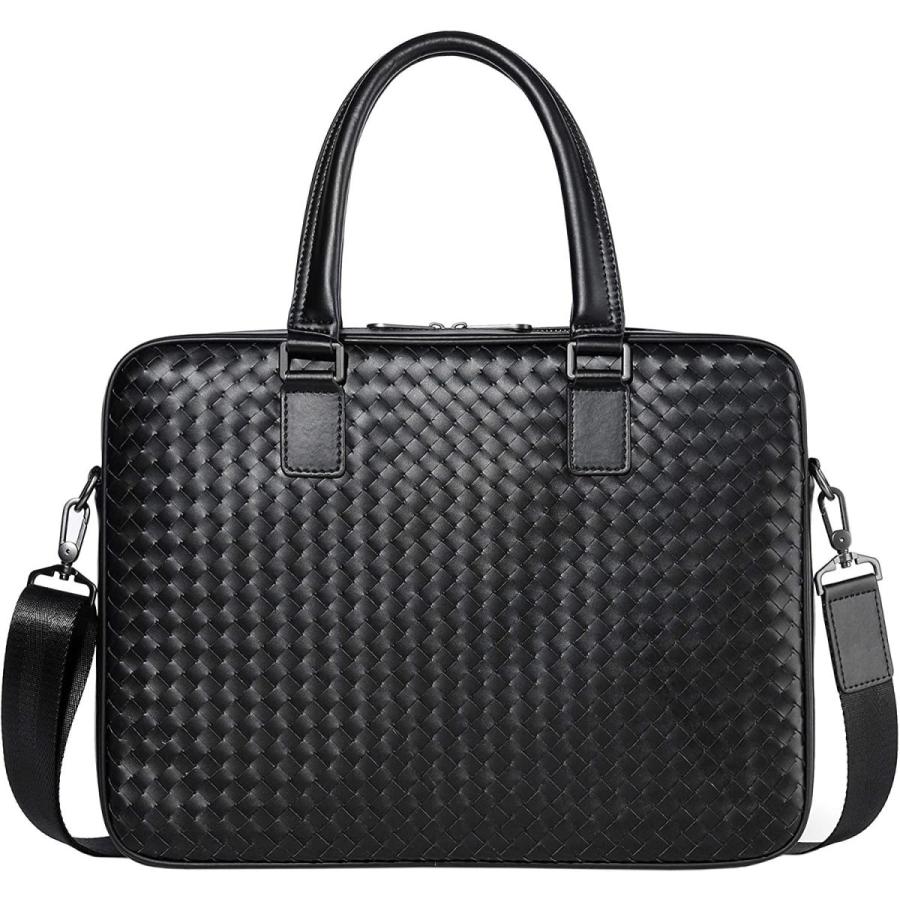 格安即決 Fsdwg ビジネスバッグ メンズ 紳士 本革 編み込みバック ブリーフケース ビジネスバック トートバッグ ビジネスバッグ 2way A４ 史上最も激安 Www Simon Page Com