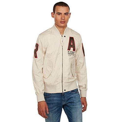 即納 大特価 Raw G Star ジースターロゥ Artwork Unpadded Arris ホワイト 白 Ma 1 メンズ ボンバージャケット Tシャツ カットソー