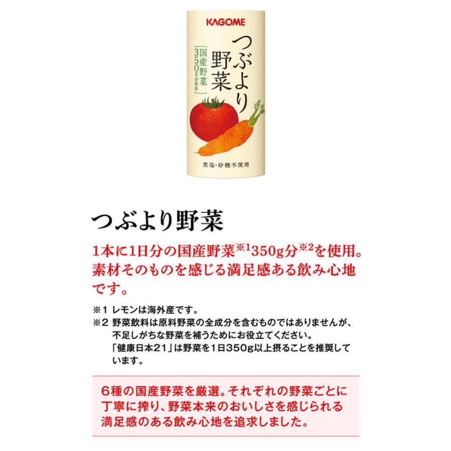 KAGOME カゴメ公式 国産プレミアムセットB(つぶより野菜195g×15 KAGOME カゴメ公式 国産プレミアムセットB(つぶより野菜195g×15