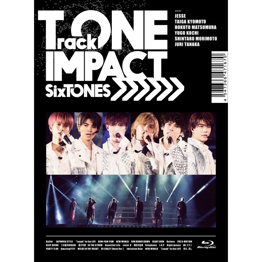 SixTONES/TrackONE-IMPACT-〈2枚組〉 Blu-ray ソニーミュージック（Sony Music） SixTONES TrackONE -IMPACT-【初回