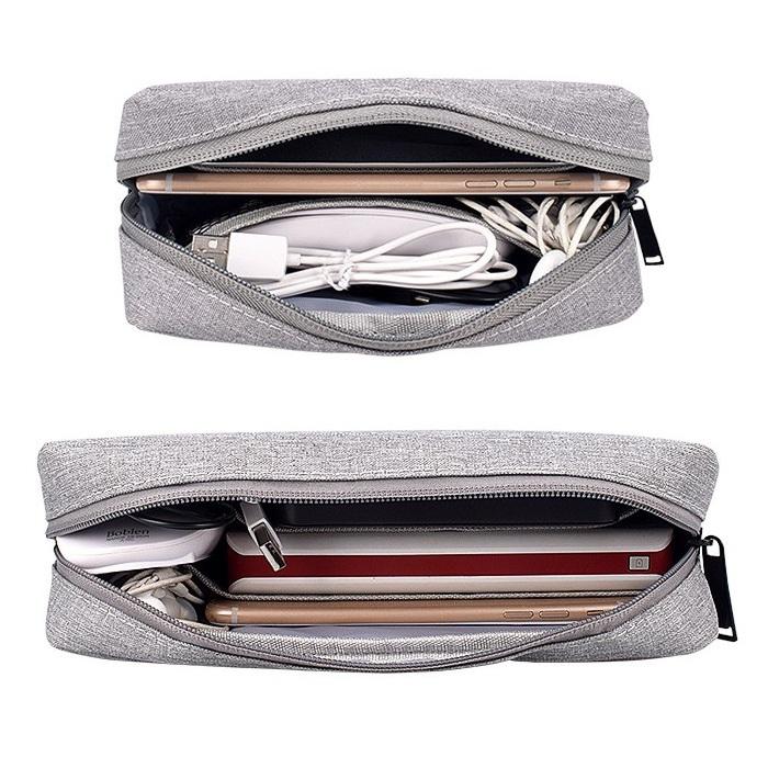 FORGERON キャンバス生地 ガジェットポーチ マチ4〜4.5cm [2サイズ