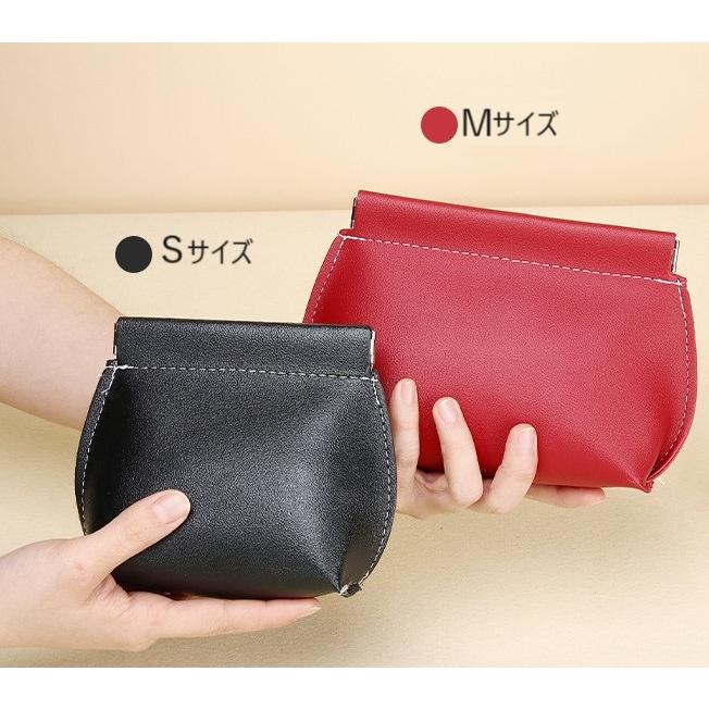 FORGERON マチありバネ口ポーチ Mサイズ マチ付き 14×11cm バネポーチ