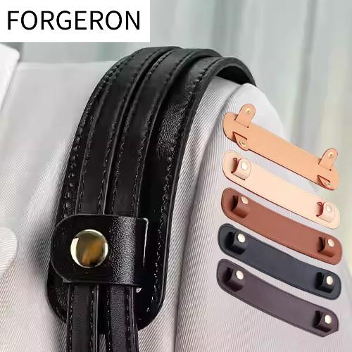 FORGERON PUレザーショルダーパッド 幅4cm 長さ20cm トートバッグ