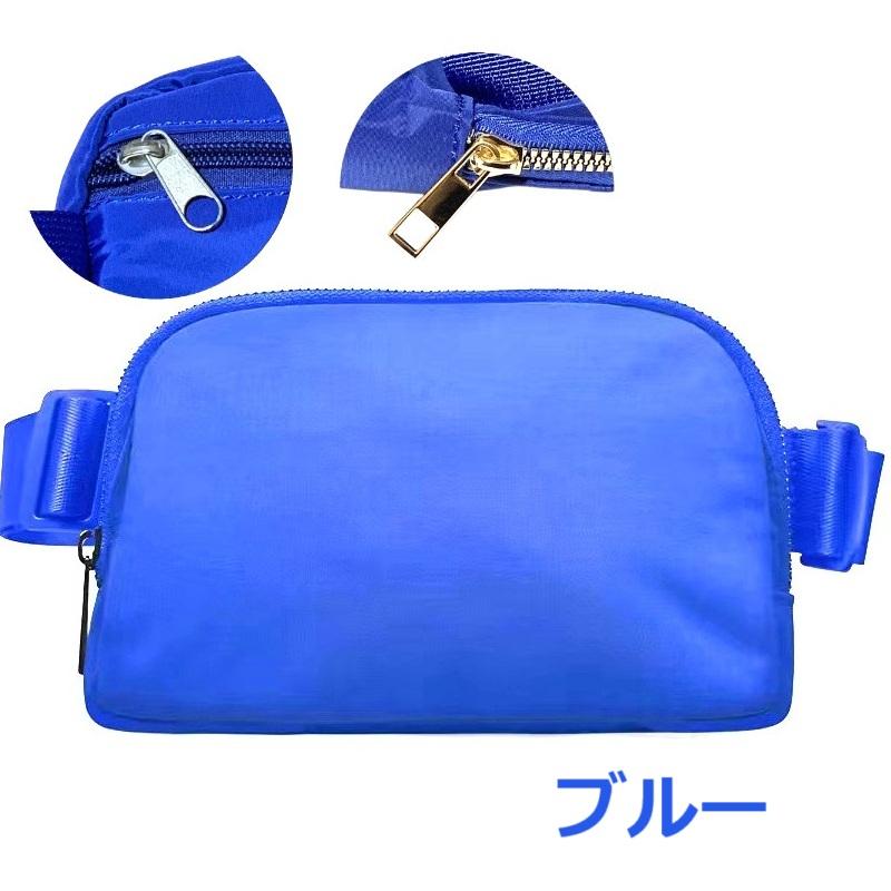 FORGERON はっ水シンプルミニウェストポーチ ランニングポーチ