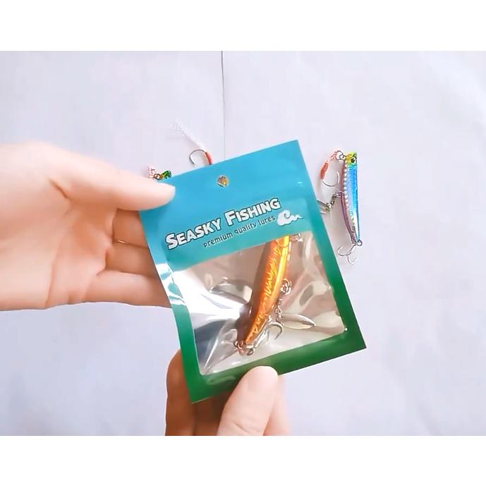 FORGERON アシストフック＆ブレード付きメタルジグ 4色セット 25g 30g