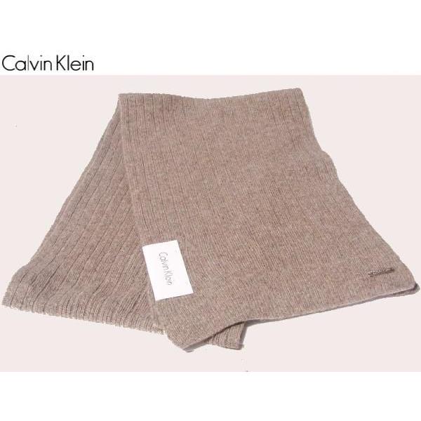 Calvin Klein カルバンクライン  マフラー 36741007 OATMEAL｜shopkazu