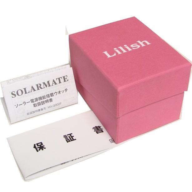 シチズン Q&Q Lilish リリッシュ SOLARMATE（電池交換不要）　ソーラー電源機能搭載 レディースウォッチ 　三つ折バックルバンド H039-900　｜shopkazu｜06