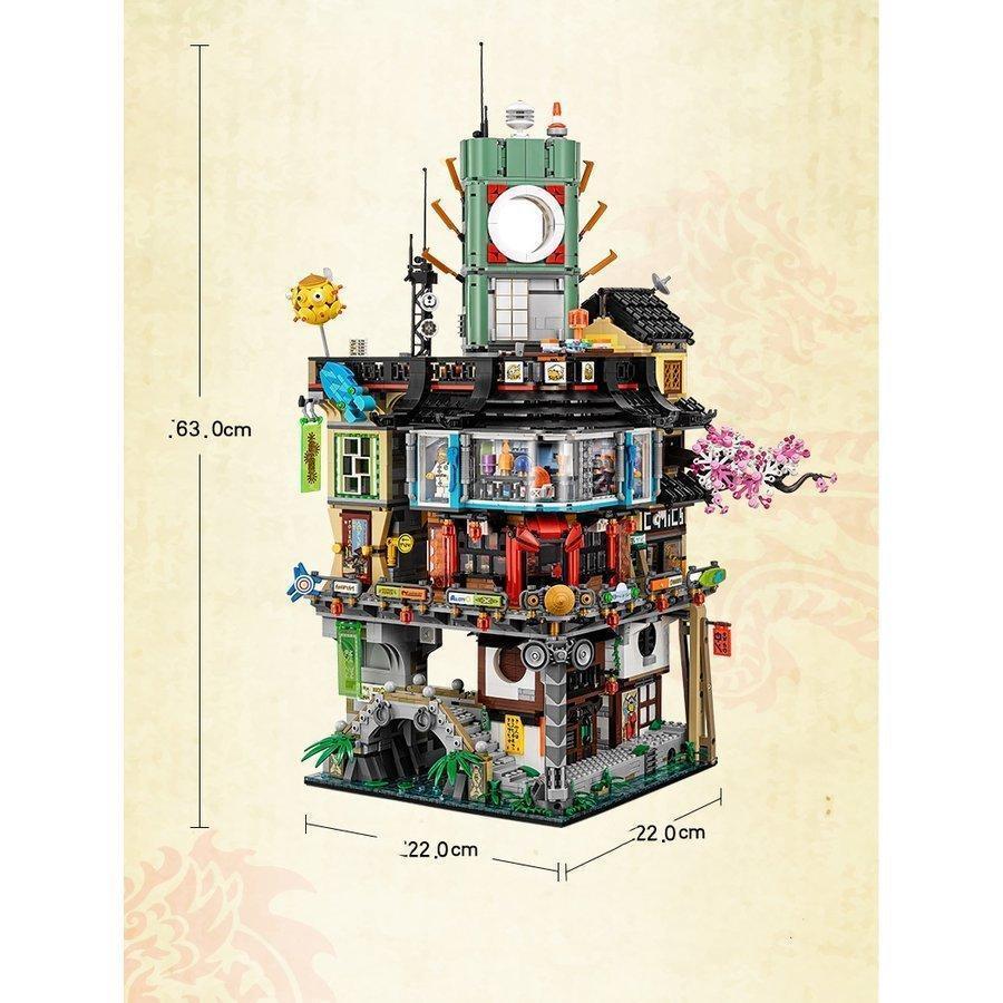レゴ 互換 ブロック レゴ ニンジャゴーシティ 互換品 70620 プレゼント レゴ 海外倉庫から発送の為 箱の変形 破れ 崩れ等は郵送途中でやむを得ないです
