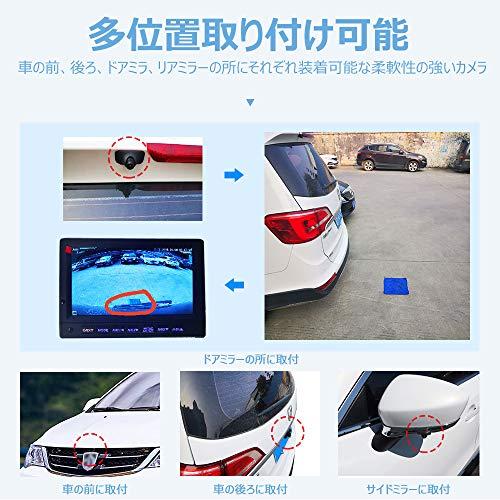 Parkvision サイドカメラ フロントカメラ バックカメラ兼用 穴開けることなく 360角度回転可 ミニー超小型 正像鏡 Ces Shop気まぐれ屋 通販 Yahoo ショッピング