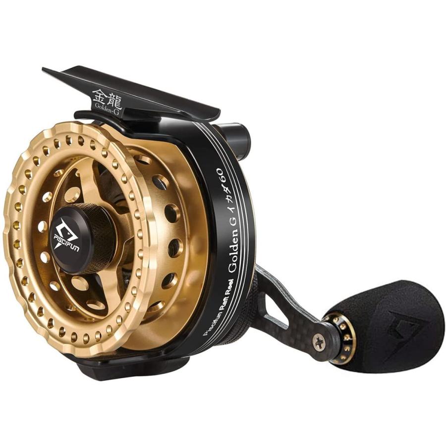 ピシファン Piscifun イカダリール 金龍golden G イカダ60 筏釣り カセ釣り 磯釣り 穴釣り ちょい出し機能付き Moh Shop気まぐれ屋 通販 Yahoo ショッピング