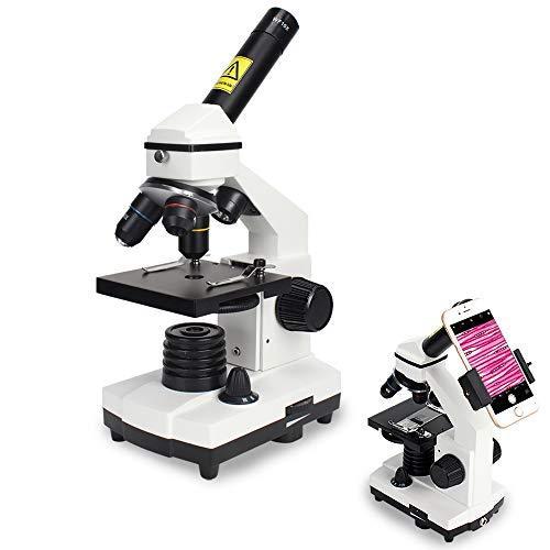 公式サイト SOLOMARK 単眼実体顕微鏡 LED光源付 立体顕微鏡 40X-640X倍率 学生 子供 初心者学習用 16Xレンズ デジタル 顕微鏡