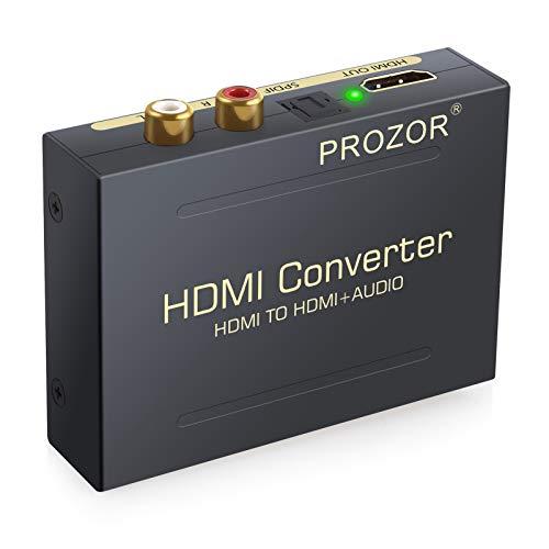 Proster Hdmi 音声分離器 1080p対応 Spdif Rca 音声出力 オーディオ 分離器 Smf Shop気まぐれ屋 通販 Yahoo ショッピング