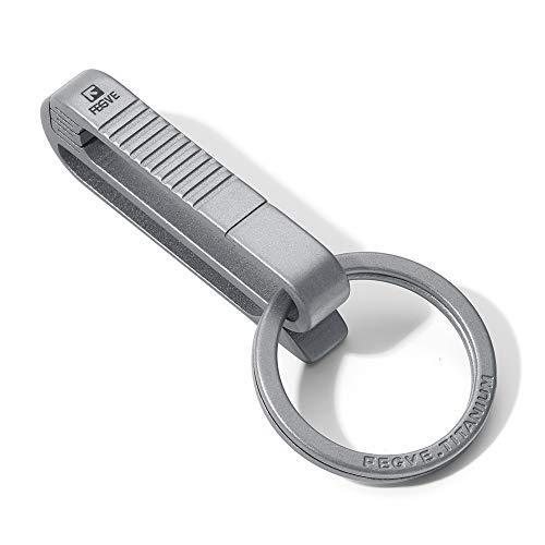 キーホルダー チタン ベルト カラビナ おしゃれ キークリップ 車 自転車 バイク 家 鍵 Rk1 Tisur Iowk8mjrxg ドレスアップ用品 Editorialdismes Com