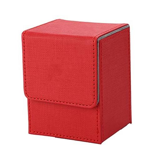 デッキケース トレカケース 縦入れ マグネット Pu レザー 100枚 スリーブ対応 各種 カードゲーム Box 赤 Wss 42hgppyjyivs Shop気まぐれ屋 通販 Yahoo ショッピング