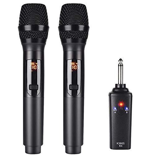 Kithouse K380s ワイヤレスマイク カラオケ 無線マイク 充電式 ダイナミックマイク Uhf 10チャンネル 2本 Wss 70j8f1a6u30b Shop気まぐれ屋 通販 Yahoo ショッピング
