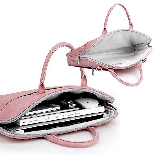 Pc収納 カバン ノートパソコン ケース 衝撃吸収 Pcケース ビジネスバッグ Puレザー グレー 14インチ Y Street 格安新品