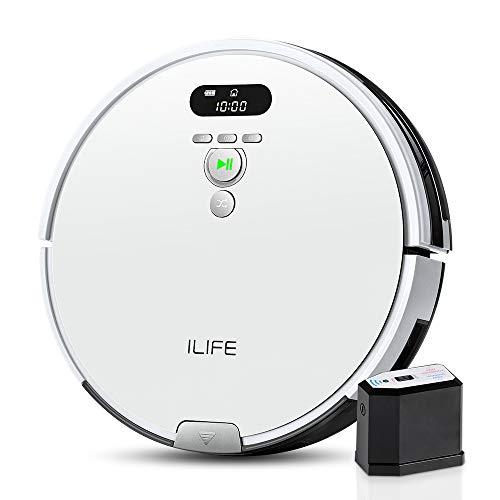 ILIFE アイライフ V8eロボット掃除機 強力吸引 750ml大容量ダストボックス エレクトロウォール付き 静音 自動充電